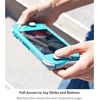 image:imageZAGG Gear4 Kita Grip 360 Slim Case amp Screen Protector for Nintendo Switch  Clear Protective Case Grey Grips Kickstand Dock Compatible D3O Protection Tempered Glass Screen ProtectorRed  Blue