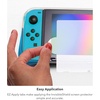 image:imageZAGG Gear4 Kita Grip 360 Slim Case amp Screen Protector for Nintendo Switch  Clear Protective Case Grey Grips Kickstand Dock Compatible D3O Protection Tempered Glass Screen ProtectorGrey