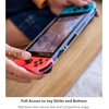 image:imageZAGG Gear4 Kita Grip 360 Slim Case amp Screen Protector for Nintendo Switch  Clear Protective Case Grey Grips Kickstand Dock Compatible D3O Protection Tempered Glass Screen ProtectorGrey
