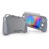 image:imageZAGG Gear4 Kita Grip 360 Slim Case amp Screen Protector for Nintendo Switch  Clear Protective Case Grey Grips Kickstand Dock Compatible D3O Protection Tempered Glass Screen ProtectorRed  Blue