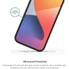 image:imagemax Protection  Bundle MagSafe Case and HD Tempered Glass Screen Protector  Made for Apple iPhone 12 and iPhone 12 Pro  BlackBlack