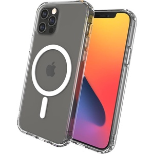 image:imagemax Protection  MagSafe Case with Built in magnents  Made for Apple iPhone 12 Pro Max  BlackClear
