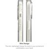image:imageGEAR4 ZAGG Crystal Palace Snap Case  Clear iPhone Case D30 Drop Protection 13ft4m AntiYellowing Properties EdgetoEdge Protection Magsafe Compatible iPhone 14 Plus Case 702010013iPhone 14