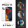 image:imageGEAR4 ZAGG Crystal Palace Snap Case  Clear iPhone Case D30 Drop Protection 13ft4m AntiYellowing Properties EdgetoEdge Protection Magsafe Compatible iPhone 14 Plus Case 702010013iPhone 14