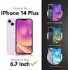 image:imageZAGG Gear4 Havana iPhone Case D30 Drop Protection Up to 10ft3m Wireless Charging Compatible Reinforced Top Bottom amp Edges AntiMicrobial Properties iPhone 14 CaseBlack