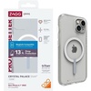 image:imageGEAR4 ZAGG Crystal Palace Snap iPhone 1413 Case  Clear iPhone Case D30 Drop Protection 13ft4m AntiYellowing Properties EdgetoEdge Protection Magsafe CompatibleCrystal Palace Snap