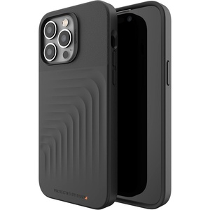 image:imageGEAR4 ZAGG Brooklyn Snap Case Apple iPhone 14 D30 Drop Protection Up to 13ft4m Wireless Charging Compatible Vegan Leather  SandBlack
