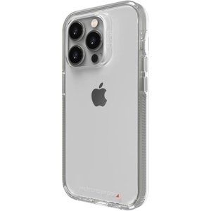 image:imageGEAR4 ZAGG Crystal Palace Clear Case for iPhone 14 Pro 13ft4m Drop Protection Military Grade Polycarbonate Backplate D30 EdgetoEdge Protection AntiYellowing Wireless Charging 702010029