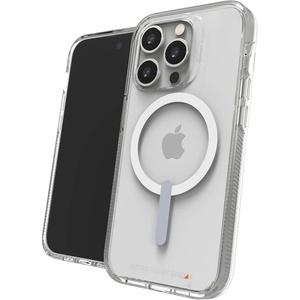 image:imageGEAR4 ZAGG Crystal Palace Snap Case Compatible with iPhone 14 Plus  Clear iPhone Case D30 Drop Protection 13ft4m AntiYellowing Properties EdgetoEdge Protection Magsafe Compatible Case