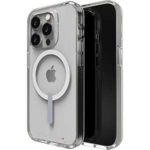 image:imageGEAR4 ZAGG Crystal Palace Snap Case Compatible with iPhone 14 Pro  Clear iPhone Case D30 Drop Protection 13ft4m AntiYellowing Properties EdgetoEdge Protection Magsafe Compatible Case