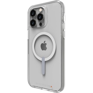 image:imageGEAR4 ZAGG Crystal Palace Snap Case Compatible with iPhone 14 Pro Max  Clear iPhone Case D30 Drop Protection 13ft4m AntiYellowing Properties EdgetoEdge Protection Magsafe Compatible Case