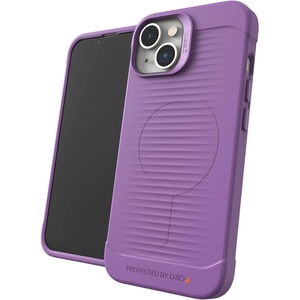 image:imageGEAR4 ZAGG Havana Snap Apple iPhone 14 D30 Drop Protection Up to 10ft3m Wireless Charging Compatible Reinforced Top Bottom amp Edges  PurplePurple