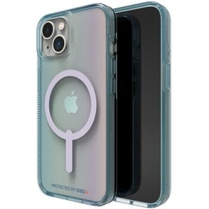 image:imageZAGG Gear4 Milan Snap Case Apple iPhone 14 D30 Drop Protection Up to 13ft4m Wireless Charging Compatible Reinforced Top Bottom amp Edges  Aurora Ombre BlueBlue