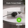 image:imageMophie 15W Wireless Charging Pad with Kickstand  MagSafe and Qi2 Compatible for iPhone 171615141312 AirPods Pro 2nd amp 3rd Gen Compact Travel Design with Integrated Cable Black