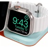 image:imageMophie 3in1 Travel Charger with MagSafe  Portable Wireless Charging Hub Compatible wiPhone 171615141312 Series Apple Watch Series 11 to 1 amp Ultra AirPods Pro3rd Gen Cherry Blossom PinkOrangeTeal