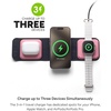 image:imageMophie 3in1 Travel Charger with MagSafe  Portable Wireless Charging Hub Compatible wiPhone 171615141312 Series Apple Watch Series 11 to 1 amp Ultra AirPods Pro3rd Gen Cherry Blossom PinkCherry Blossom Pink