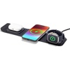 image:imageMophie 3in1 Travel Charger with MagSafe  Portable Wireless Charging Hub Compatible wiPhone 171615141312 Series Apple Watch Series 11 to 1 amp Ultra AirPods Pro3rd Gen Cherry Blossom PinkBlack