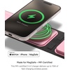 image:imageMophie 3in1 Travel Charger with MagSafe  Portable Wireless Charging Hub Compatible wiPhone 171615141312 Series Apple Watch Series 11 to 1 amp Ultra AirPods Pro3rd Gen Cherry Blossom PinkCherry Blossom Pink