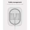 image:imageMophie 3in1 Wireless Charging Stand  Qi2Certified MagSafe Charger for iPhone Apple Watch amp AirPods  Fast Charging Station with Adjustable Phone Stand amp Cable Management  Up to 15W Power WhiteWhite