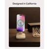 image:imageMophie 3in1 Wireless Charging Stand  Qi2Certified MagSafe Charger for iPhone Apple Watch amp AirPods  Fast Charging Station with Adjustable Phone Stand amp Cable Management  Up to 15W Power WhiteWhite