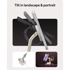 image:imageMophie 3in1 Wireless Charging Stand  Qi2Certified MagSafe Charger for iPhone Apple Watch amp AirPods  Fast Charging Station with Adjustable Phone Stand amp Cable Management  Up to 15W Power WhiteWhite