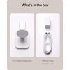 image:imageMophie 3in1 Wireless Charging Stand  Qi2Certified MagSafe Charger for iPhone Apple Watch amp AirPods  Fast Charging Station with Adjustable Phone Stand amp Cable Management  Up to 15W Power WhiteWhite