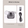 image:imageMophie 3in1 Wireless Charging Stand  Qi2Certified MagSafe Charger for iPhone Apple Watch amp AirPods  Fast Charging Station with Adjustable Phone Stand amp Cable Management  Up to 15W Power WhiteBlack