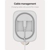image:imageMophie 3in1 Wireless Charging Stand  Qi2Certified MagSafe Charger for iPhone Apple Watch amp AirPods  Fast Charging Station with Adjustable Phone Stand amp Cable Management  Up to 15W Power WhiteWhite