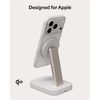 image:imageMophie 3in1 Wireless Charging Stand  Qi2Certified MagSafe Charger for iPhone Apple Watch amp AirPods  Fast Charging Station with Adjustable Phone Stand amp Cable Management  Up to 15W Power WhiteWhite