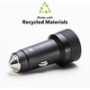 image:imageMophie 42W Dual USBC  USBA Car Charger Universal AUX Compatibility LED Indicator Fast Charging MultiDeviceUSBC  USBA