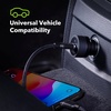 image:imageMophie 42W Dual USBC  USBA Car Charger Universal AUX Compatibility LED Indicator Fast Charging MultiDeviceUSBC