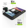 image:imageMophie 4in1 Wireless Charging Mat for Apple iPhone AirPods amp Watch Samsung Galaxy Google Pixel and All QiEnabled Devices Additional USBA Port Intuitive Design Includes Apple Watch Stand