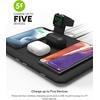 image:imageMophie 4in1 Wireless Charging Mat for Apple iPhone AirPods amp Watch Samsung Galaxy Google Pixel and All QiEnabled Devices Additional USBA Port Intuitive Design Includes Apple Watch Stand