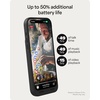 image:imageMophie Juice Pack Battery Case for iPhone 17 Pro Max  Slim Charging Case Up to 50 Extra Battery Life High Impact Protection Magnetic Back for Wallets amp Mounts Sustainable Material BlackiPhone 17 Pro Max