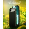 image:imageMophie Juice Pack Battery Case for iPhone 17 Pro Max  Slim Charging Case Up to 50 Extra Battery Life High Impact Protection Magnetic Back for Wallets amp Mounts Sustainable Material BlackiPhone Air