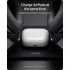 image:imageMophie Max Dual Charging Stand for AirPods Max Headphones  Auto Sleep Mode Premium AntiScratch Design Magnetic USBC for Effortless Alignment Charges AirPods amp Qi Devices