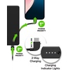 image:imageMophie Powerstation Plus Ultra 10000mAh Power Bank  Integrated USBC and Lightning Cables and Foldable Wall Prongs  Fast Charging for Smartphones Tablets and MorePlus 10 000mAh