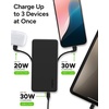 image:imageMophie Powerstation Plus Ultra 10000mAh Power Bank  Integrated USBC and Lightning Cables and Foldable Wall Prongs  Fast Charging for Smartphones Tablets and MorePlus 10 000mAh