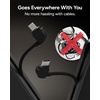 image:imageMophie Powerstation Plus Ultra 10000mAh Power Bank  Integrated USBC and Lightning Cables and Foldable Wall Prongs  Fast Charging for Smartphones Tablets and MoreUltra 10 000mAh