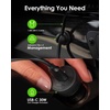 image:imageMophie Qi2 snap Magnetic Wireless Charging Vent Mount  Fast 15W QiEnabled Charger for iPhone 171615141312 Universal Car Compatibility 30W Car Charger Adapter Included USBC Black