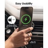 image:imageMophie Qi2 snap Magnetic Wireless Charging Vent Mount  Fast 15W QiEnabled Charger for iPhone 171615141312 Universal Car Compatibility 30W Car Charger Adapter Included USBC Black