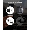 image:imageMophie Qi2 snap Magnetic Wireless Charging Vent Mount  Fast 15W QiEnabled Charger for iPhone 171615141312 Universal Car Compatibility 30W Car Charger Adapter Included USBC Black