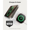 image:imageMophie Snap 3in1 Wireless Charging Stand  MagSafe amp Qi2 Certified Compatible wiPhone 171615141312 Apple Watch AirPods  MultiDevice Magnetic Charging Station EcoFriendly Design White