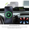 image:imageMophie Snap Wireless Charging Vent Mount  MagSafe Compatible Fast 75W Charging Universal Fit Adjustable Arm Secure TwistLock Compatible with iPhone 16 15 14 13 amp 12 Series Black