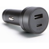 image:imageMophie 42W Dual USBC  USBA Car Charger Universal AUX Compatibility LED Indicator Fast Charging MultiDeviceUSBC  USBA