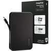 image:imagemophie Powerstation Plus 10K Portable Charger Signature Series  10000mAh Power Bank for iPhone 17  16 2 Integrated USBC Cables 30W Fast Charging Premium Build Airline Friendly5 000mAh