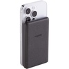 image:imagemophie Snap Juice Pack Mini  Wireless Portable Magnetic Charger with 5000 mAh Internal Battery Compatible with MagSafe amp QiEnabled Smartphones Works with Apple Samsung and Google Phones BlackCharger