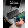 image:imagemophie Powerstation Plus 10K Portable Charger Signature Series  10000mAh Power Bank for iPhone 17  16 2 Integrated USBC Cables 30W Fast Charging Premium Build Airline Friendly10 000mAh