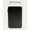 image:imagemophie Powerstation Plus 10K Portable Charger Signature Series  10000mAh Power Bank for iPhone 17  16 2 Integrated USBC Cables 30W Fast Charging Premium Build Airline Friendly5 000mAh