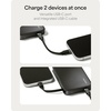 image:imagemophie Powerstation Plus 10K Portable Charger Standard Series  10000mAh Power Bank for iPhone 17  16 Integrated USBC Cable 20W Fast Charging Dual Charging Airline Friendly5 000mAh